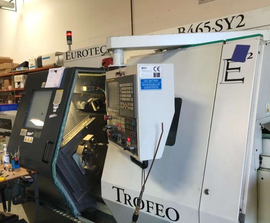 2013 Eurotech B465 SY2 CNC Lathe (4449)